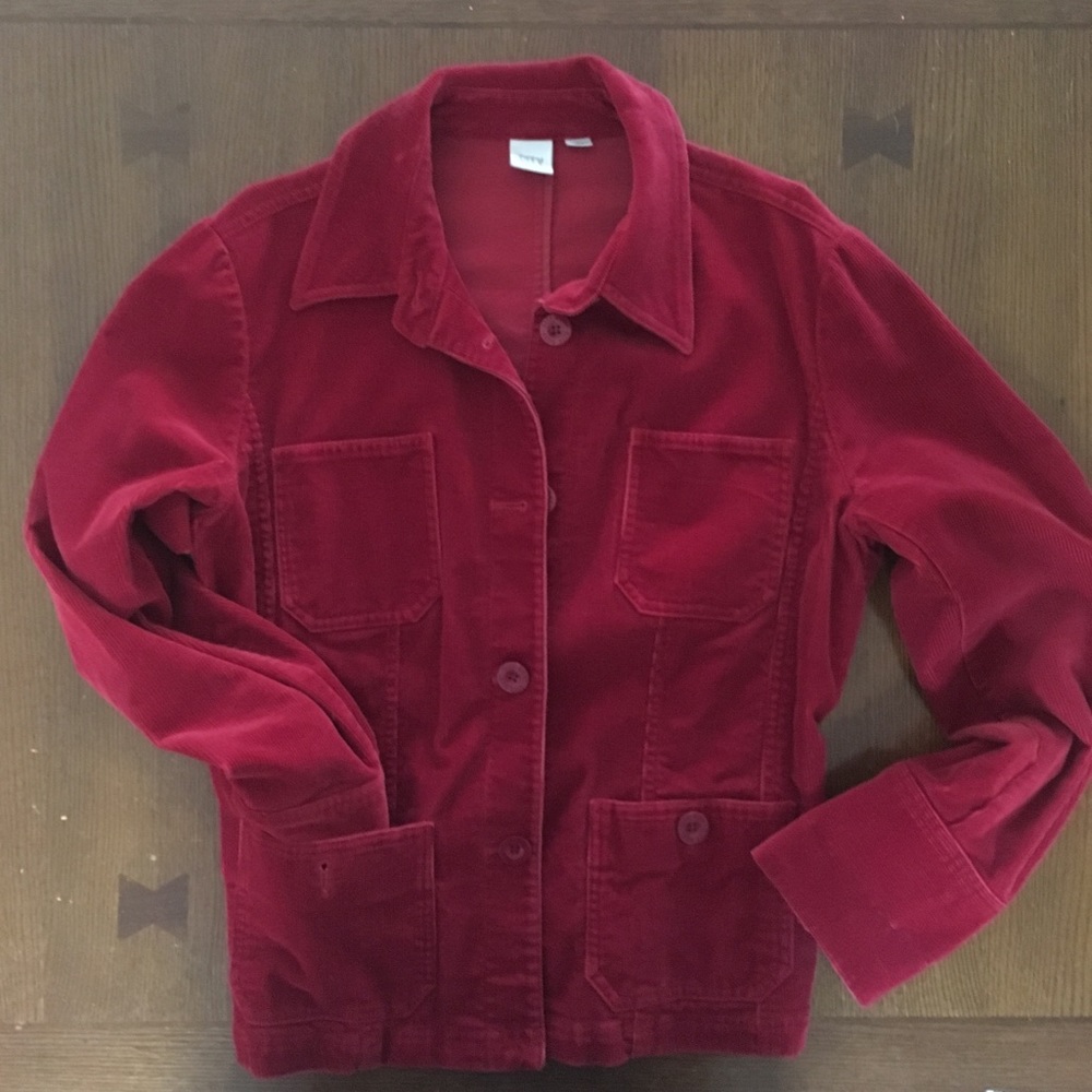 DKNY City corduroy shirt jacket